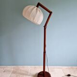 Scandinavian teak floor lamp, 1970s