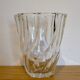 Twisted glass vase