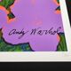 Lithographie Édition Limitée "Fleurs" par Andy Warhol par CMOA - Après - COA