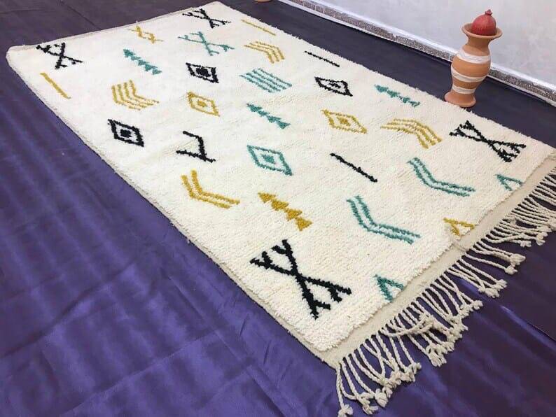 Large handmade Azilal rug for your space size 200 x 300