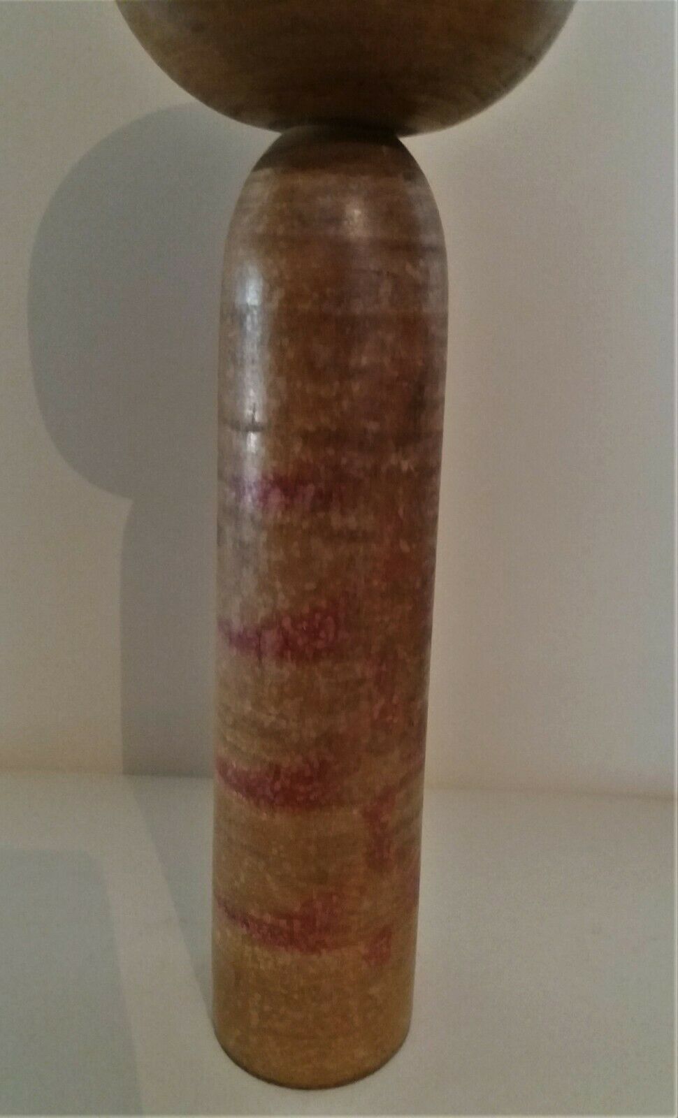 Kokeshi Japanese doll Yajiro double signature