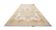 Handmade cream oriental chinese wool rug 124x182cm