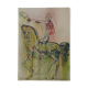 Salvador Dali: Horses, the Roman Knight - signed lithograph