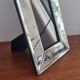 Beveled mirror photo frame