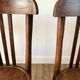 Set of 5 baumann bistro chairs in bent wood stamped xxth