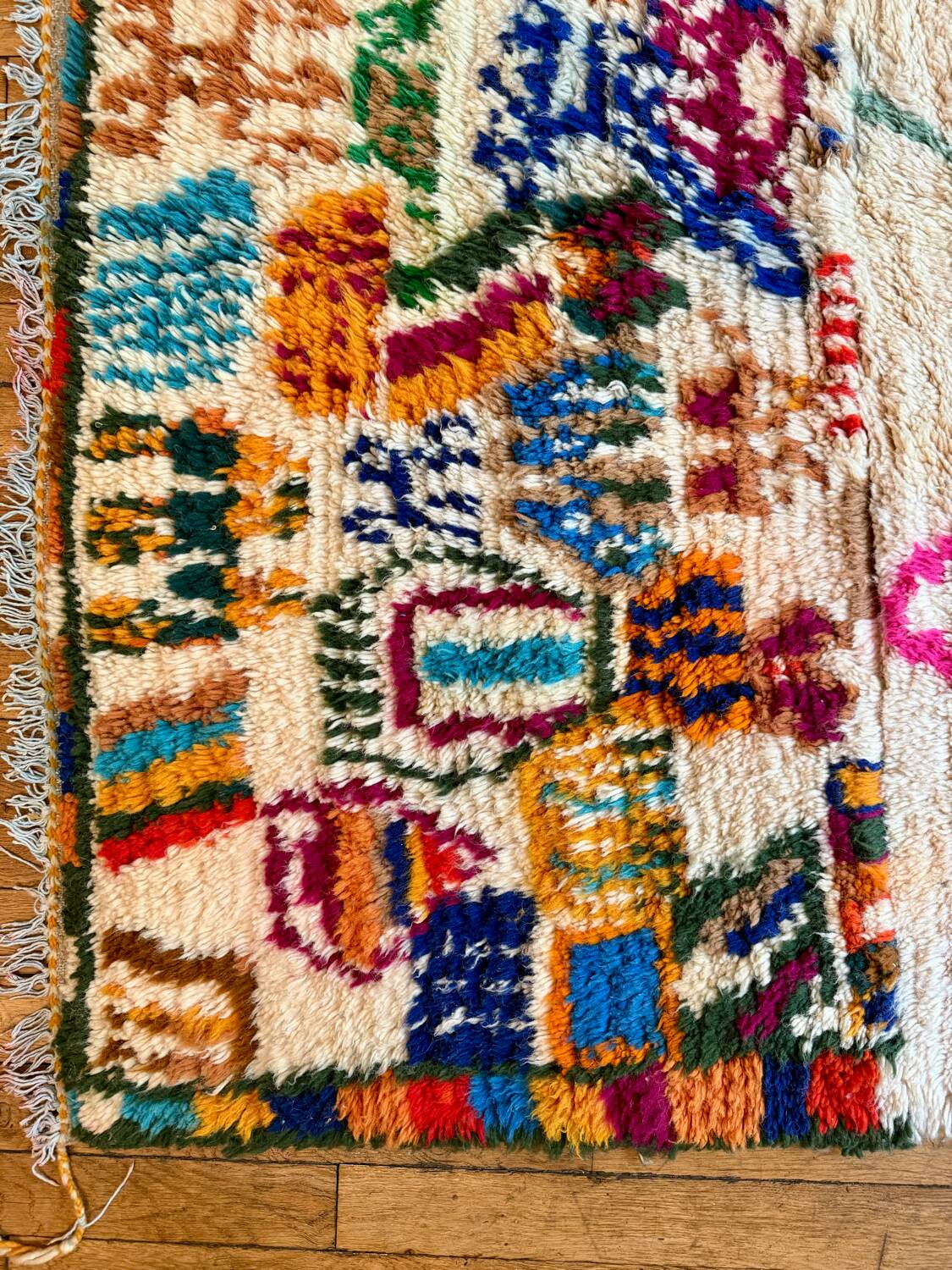 Tapis berbère Béni Ouarain 151x152