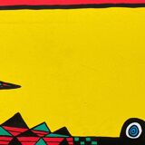 Serigraphy by judy kensley mckieen dangered cuban crocodile 1990