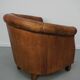 Vintage Dutch Club Chair in Cognac Leather