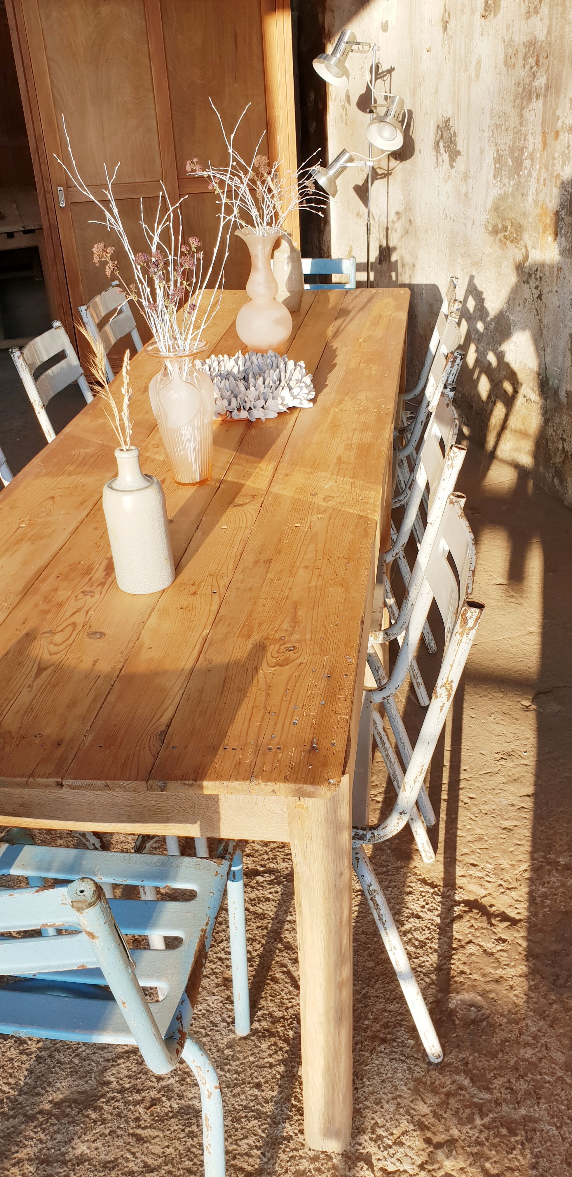 Vintage farmhouse table