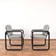 Mid-Century Leather Lounge Chairs by Burkhard Vogtherr for Rosenthal, 1970s