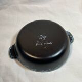 Shallow dish or ceramic serving dish by Gabriel Fourmaintraux.