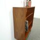 Noten fineer boekenkast LP kast met legplanken nr. 2