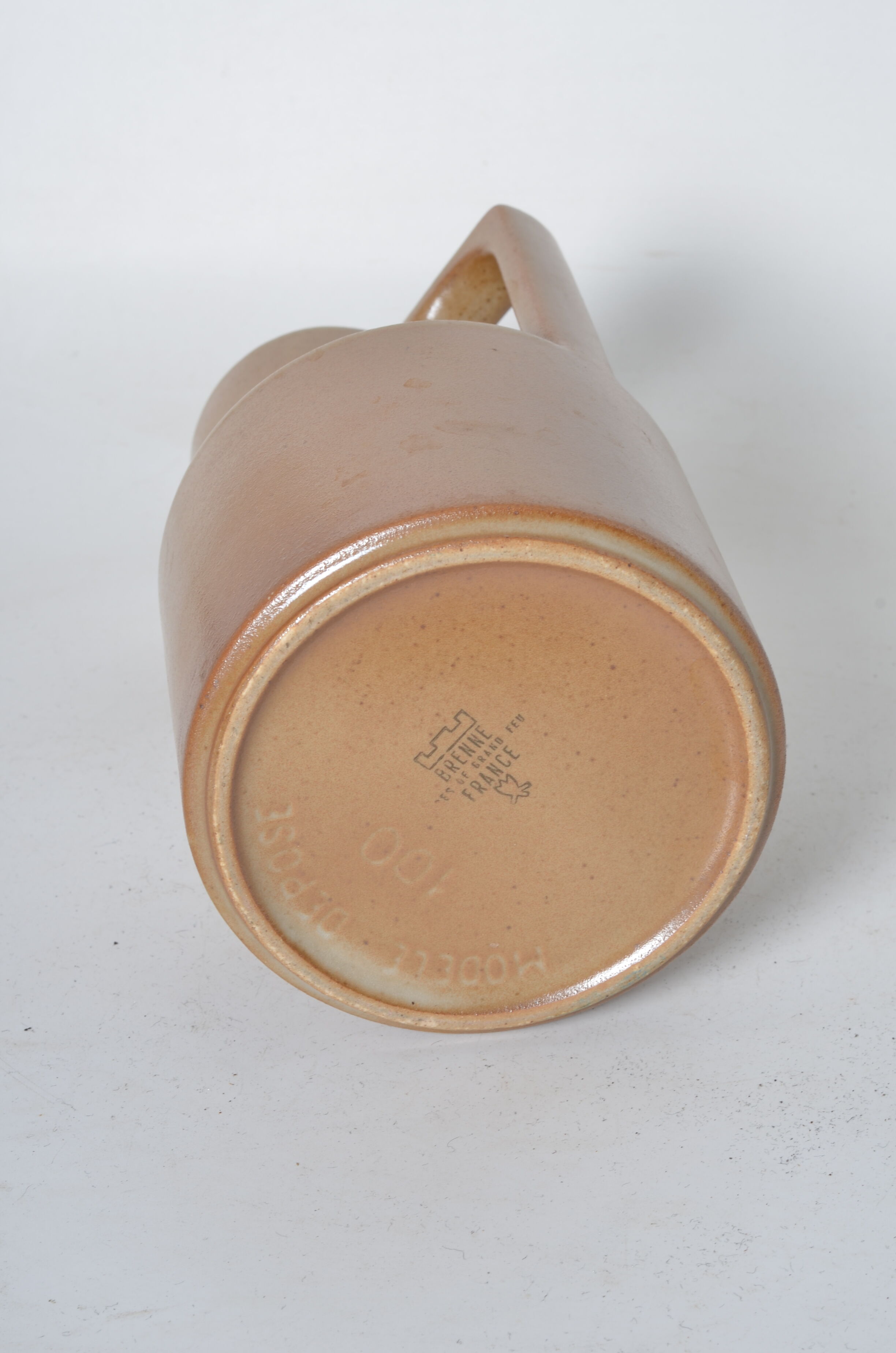 "modernist" Brenne sandstone decanter
