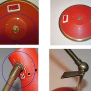 Lampe diabolo années 50