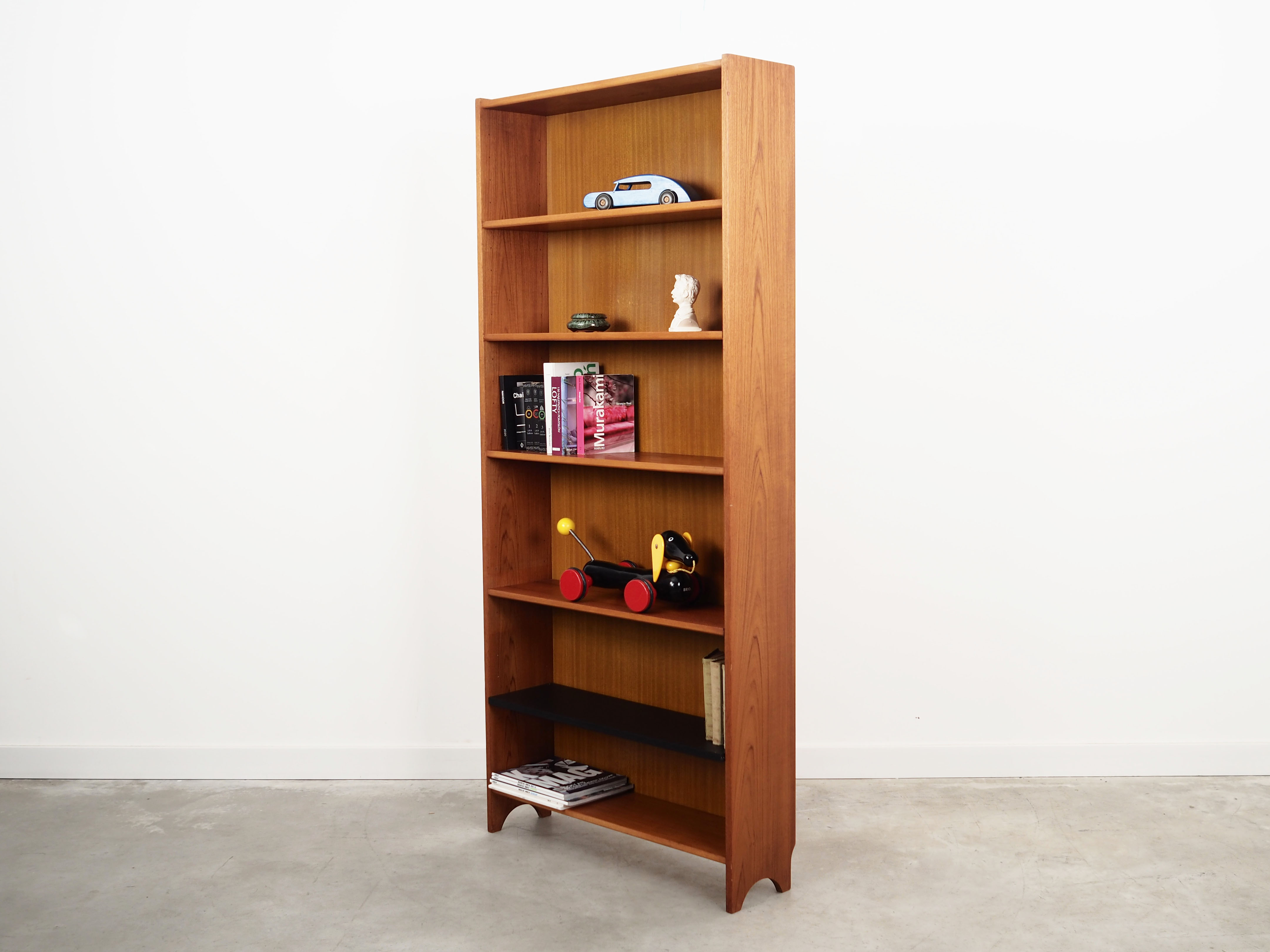 Teak bookcase, Danish design, 1960s, production Denmark