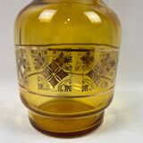 Vintage smoked glass carafe