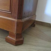 Rare - Pretty old chest of drawers with 4 drawers and 3 locks - In walnut - 1930