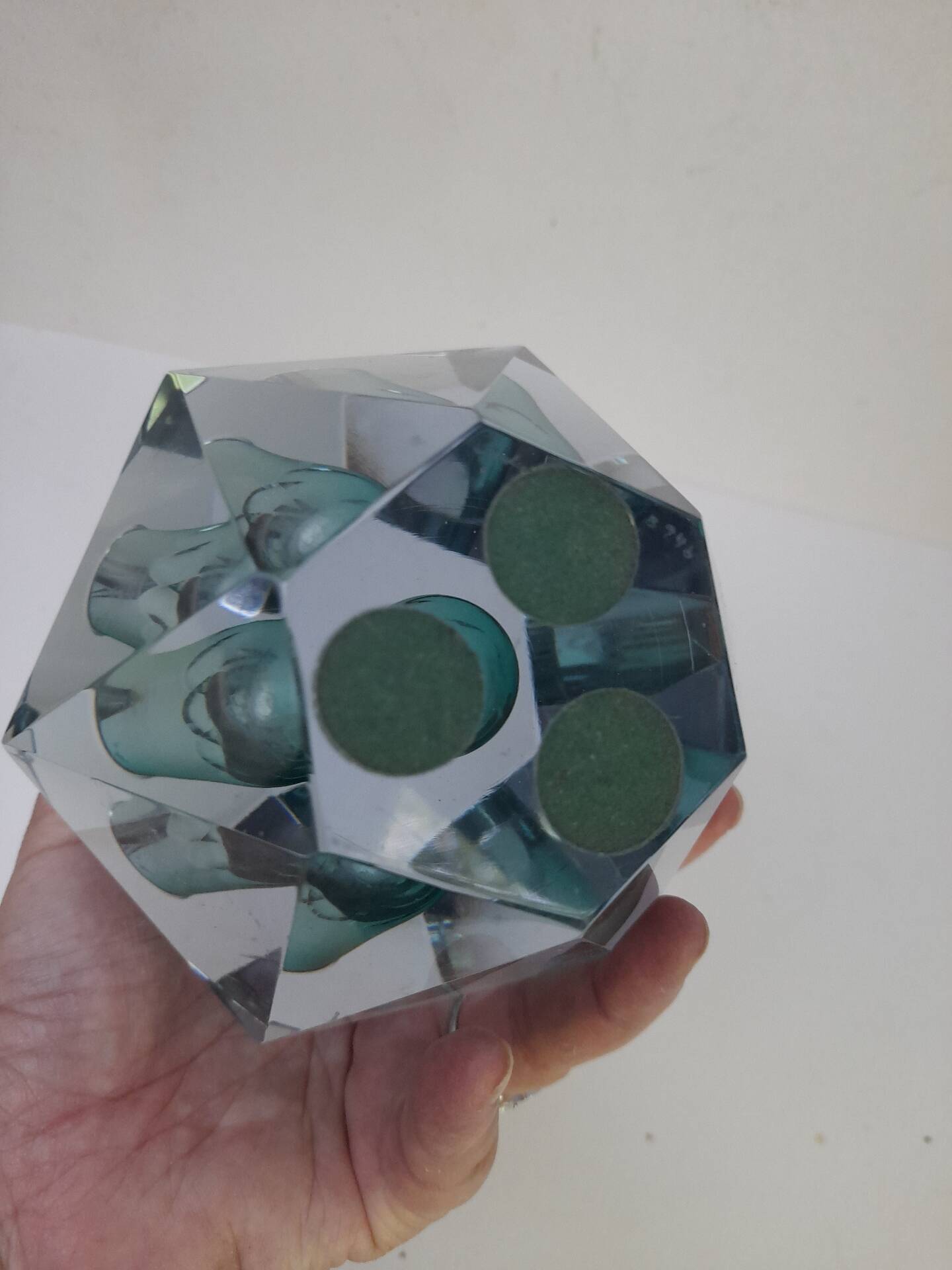 Facet vase Asta Strömberg signed
