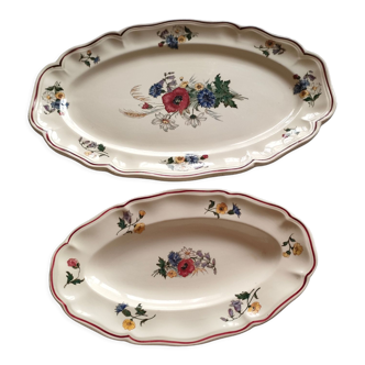 Oval flat + ravier