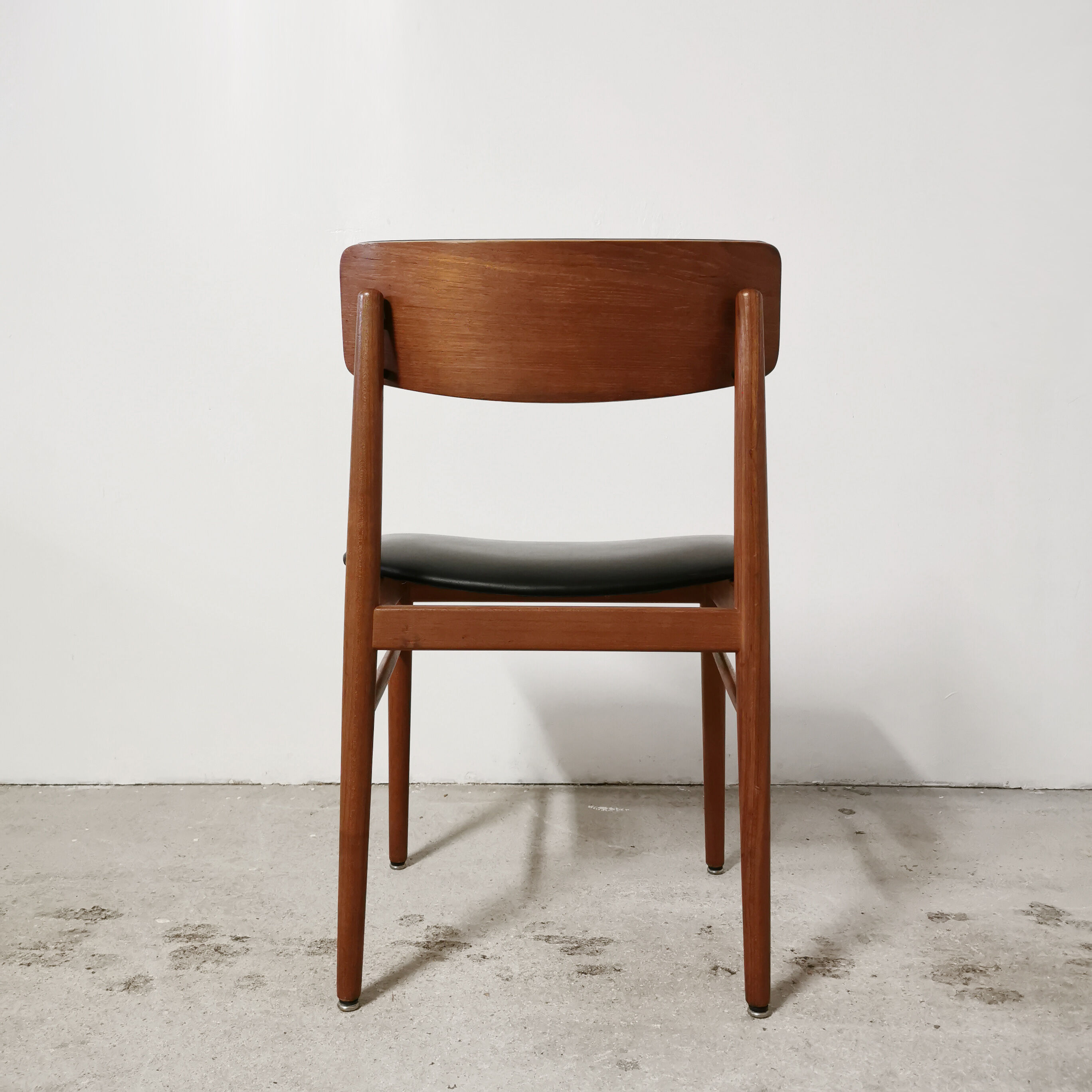 Chaise danoise en teck du fabriquant Sax, 1960