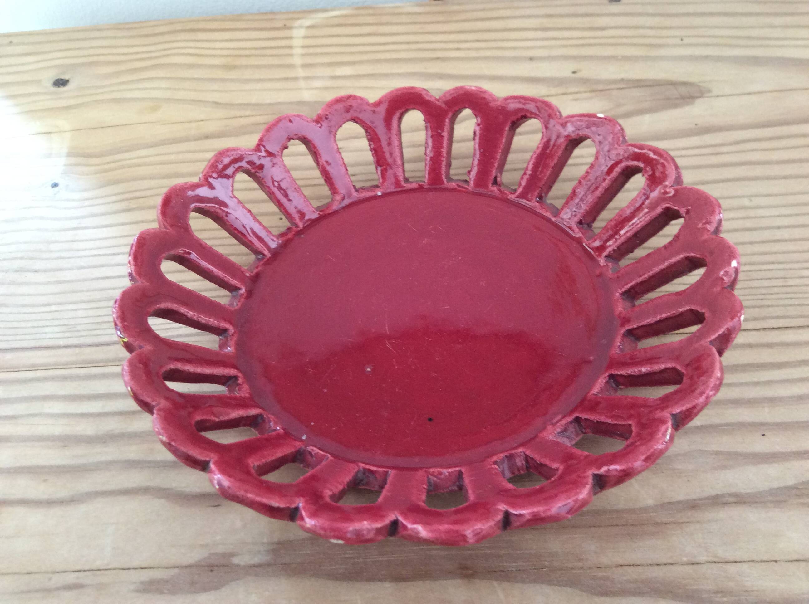 Ceramic plate