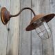 Applique murale French Rusty Barn Lamp