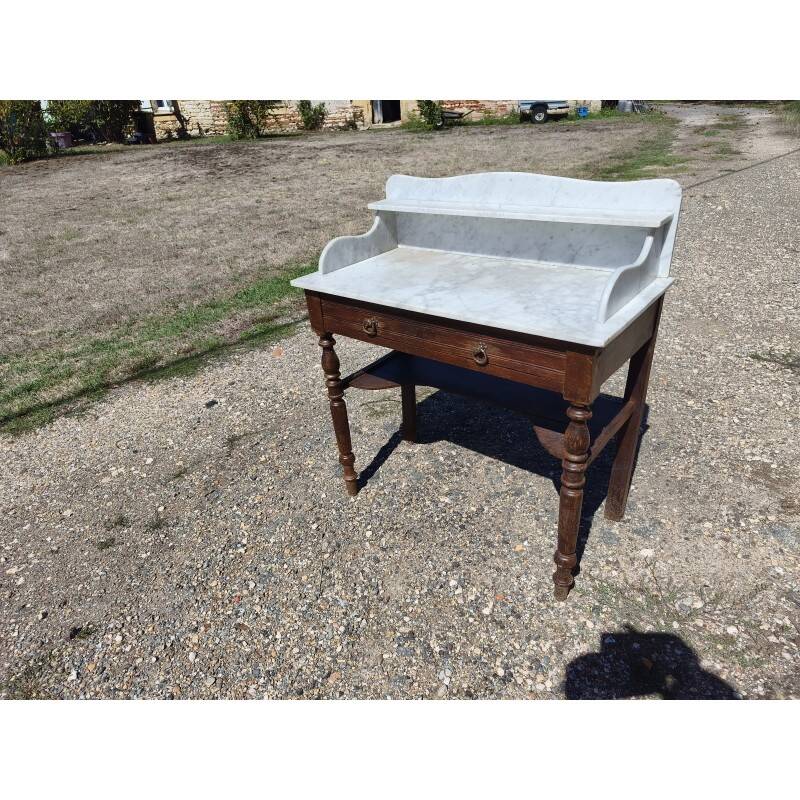White marble dressing table
