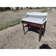White marble dressing table