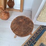 Brutalist tripod stool