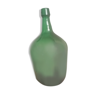 Bonbonne dame jeanne vert bouteille 5l