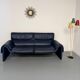De Sede ds-2011 vintage leather sofa for 2/3 people, 1980s design.