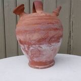 Cruche gargoulette en terre cuite