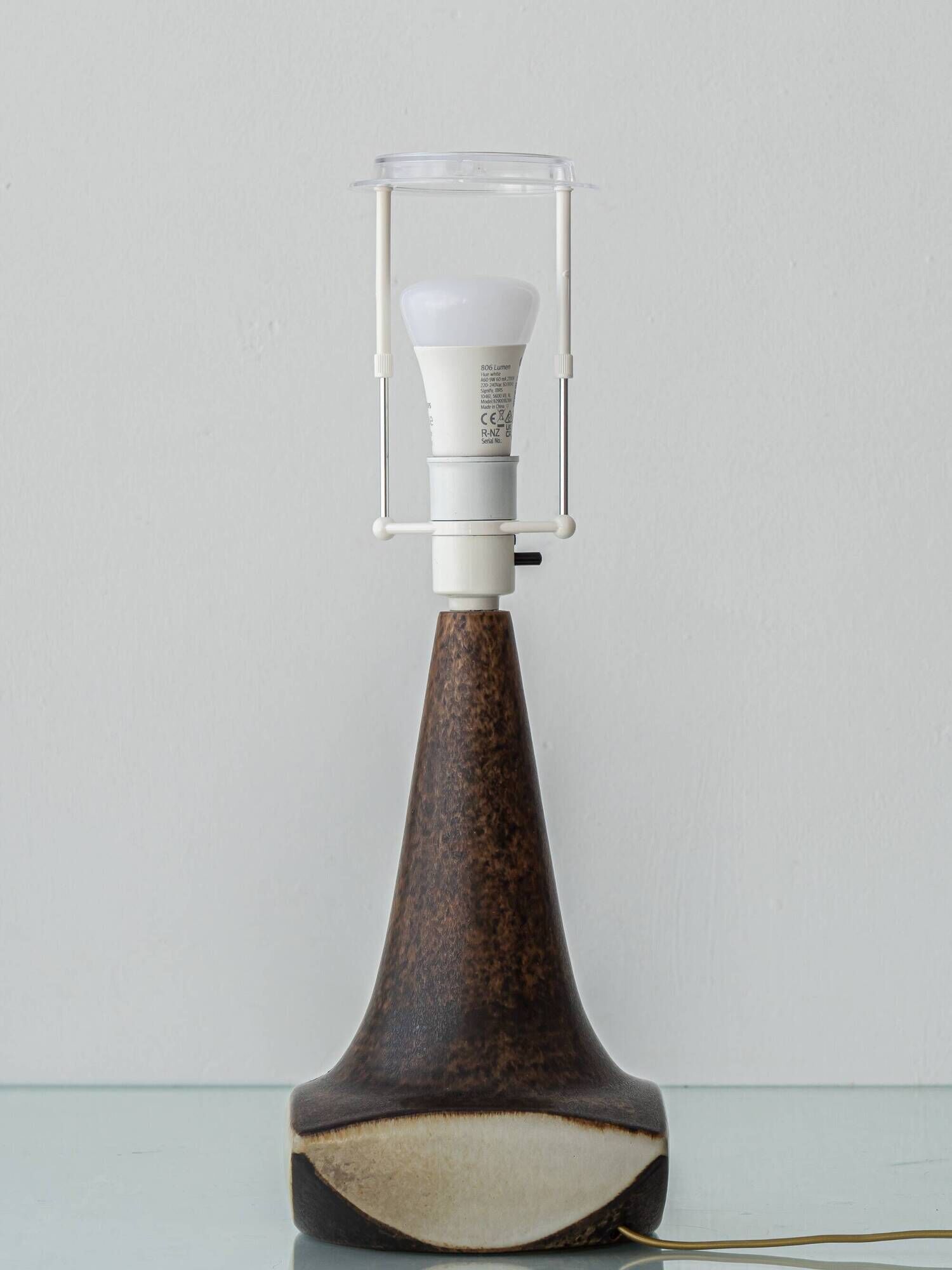 Danish Modern Stoneware Table Lamp by Michael Andersen, Marianne Starck, 1960s
