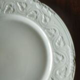 6 plates for dessert Haviland Charles field Imperatrice all wite