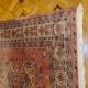 Handmade pink oriental carpet