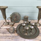 Service à thé Inde complet (13 éléments)