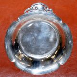 Pair of sterling silver biscuit dishes by Webster circa 1950.