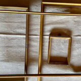 Set of gilded wooden frames