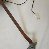 Old patinated metal workshop lamp