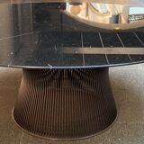 Table basse par Warren Platner - Edition limitée Knoll bronze 2020