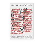 Arman, Nice School Poster 1997