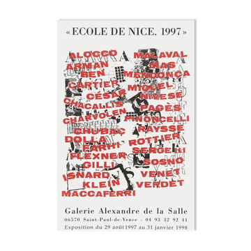 Arman, Affiche Ecole de Nice 1997