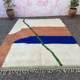 Tapis beni ourain en laine