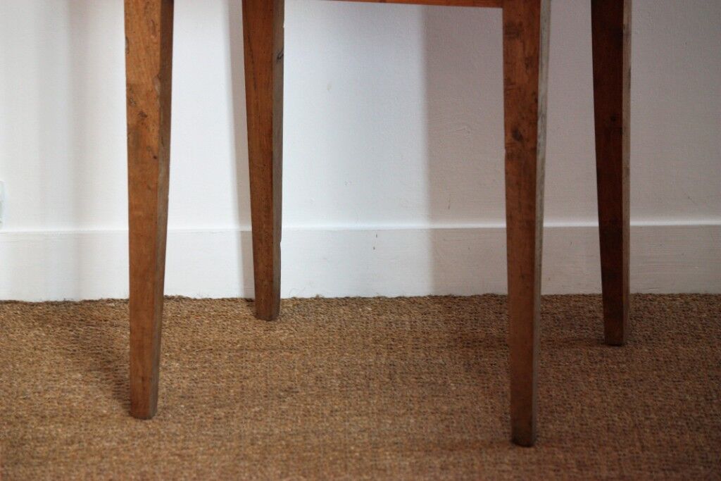 Wooden table with drawer