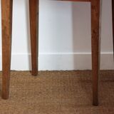 Wooden table with drawer