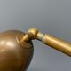 Old brass Dutch Daalderop desk lamp from the 1930s.