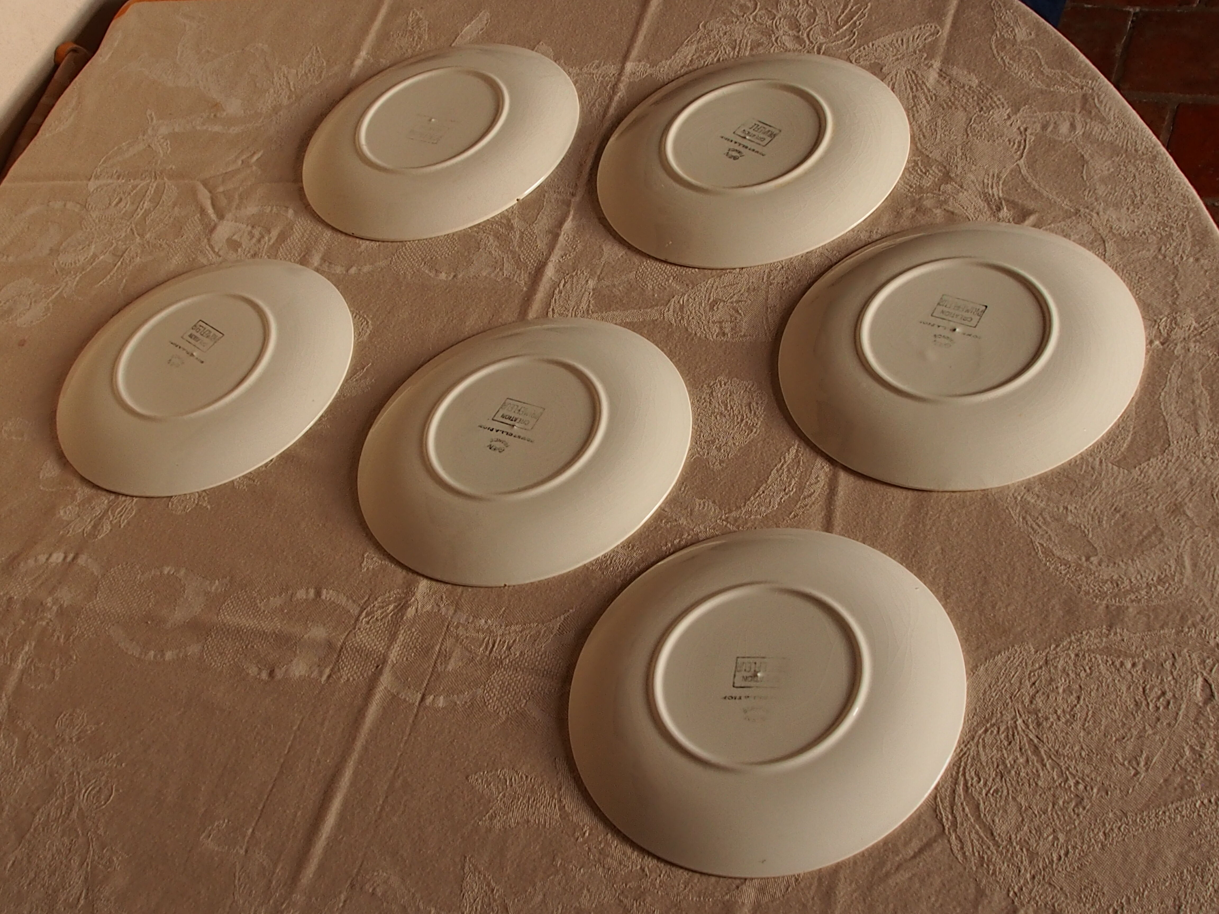 Set of 6 gien asiattes model Constellation creation millefleurs
