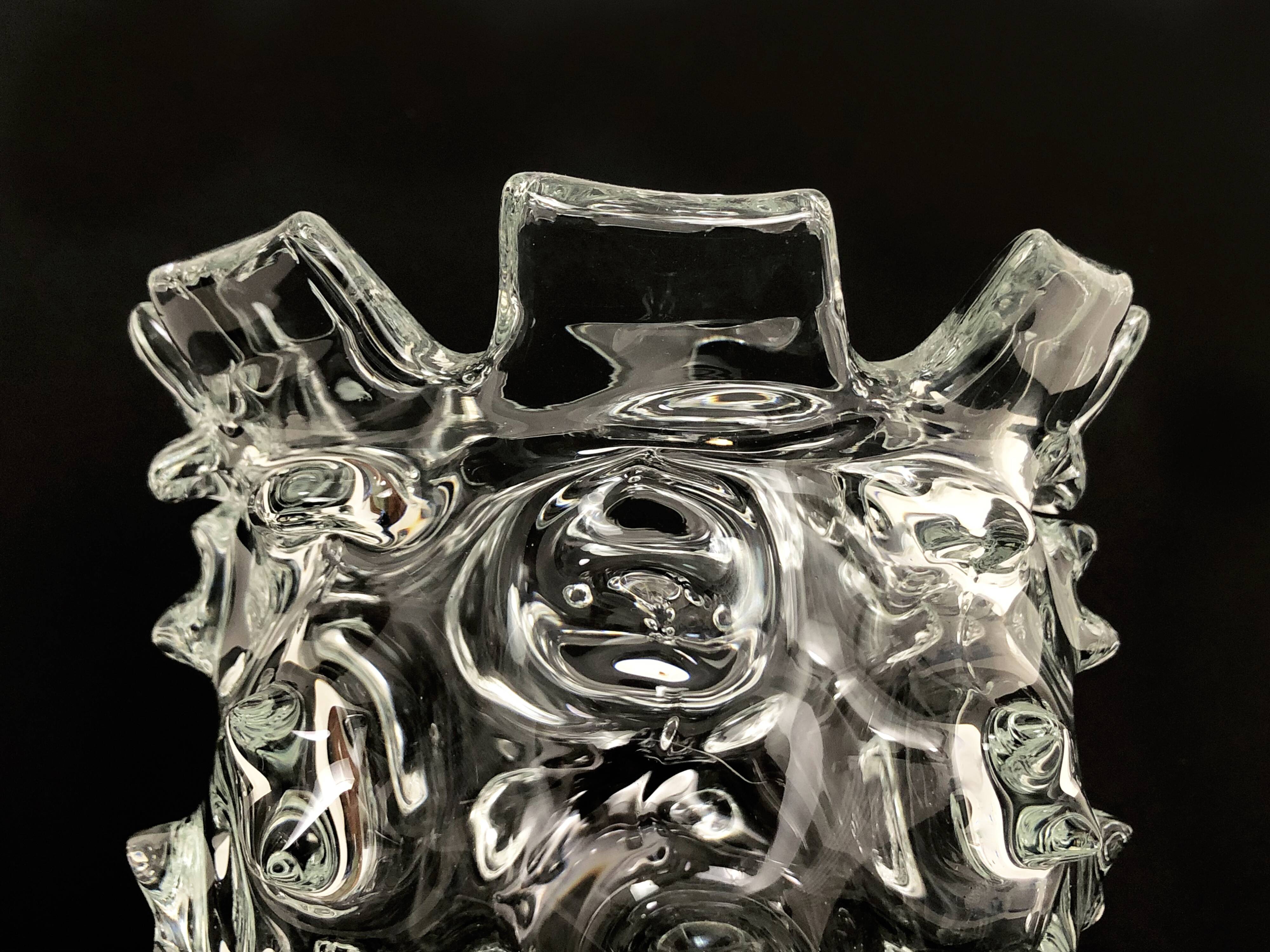 Barovier & Toso Murano vase Mugnoni. 1930s.