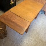 Living table wooden extension vintage