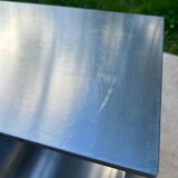 Table basse inox années 70